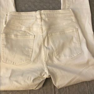 White UNIQLO jeans